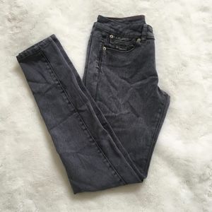SUPERDRY Gray Stetch Skinny Jeans